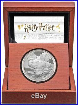 2020 HARRY POTTER Hogwarts Castle + Hogwarts Express 1oz Silver Coin