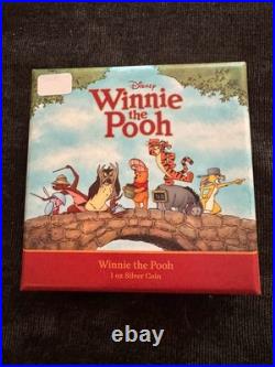 2020 NIUE $2 Disney WINNIE THE POOH 1 OZ. 999 Silver Proof Coin WithBox & COA 2020 NIUE $2 Disney WINNIE THE POOH 1 OZ. 999 Silver Proof Coin WithBox & COA