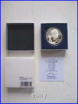 2020 Niue 1 oz Proof. 999 Silver Coin NIKOLA TESLA withCOA in Box LOW MINTAGE 1000