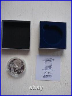 2020 Niue 1 oz Proof. 999 Silver Coin NIKOLA TESLA withCOA in Box LOW MINTAGE 1000