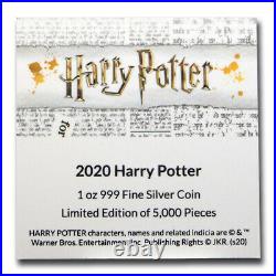 2020 Niue 1 oz Proof Silver Harry Potter SKU#221521