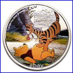 2020 Niue 1 oz Silver $2 Disney Winnie the Pooh Pooh & Tigger SKU#216071