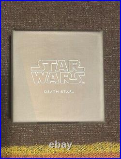 2020 Niue 1oz Silver Star Wars Death Star (Box and COA) Limited Edition