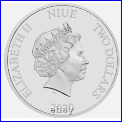 2020 Niue $2 Disney MICKEY & MINNIE MOUSE 1 Oz Silver Proof YEAR OF THE MOUSE 2020 Niue $2 Disney MICKEY & MINNIE MOUSE 1 Oz Silver Proof YEAR OF THE MOUSE