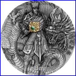 2020 Niue 2 oz Chinese Warriors Zhuge Liang Ultra High Relief Silver Coin