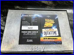 2020 Niue Back to the Future License Plate 2 oz Silver Colored Coin