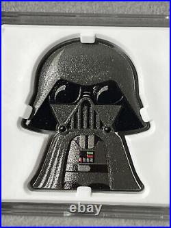 2020 Niue Chibi Darth Vader Coin 1 oz Fine Silver New Zealand Mint 2k Mintage