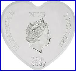 2020 Niue Cinderella 70th Anniversary 1oz Silver Coin Low Mintage of 1950