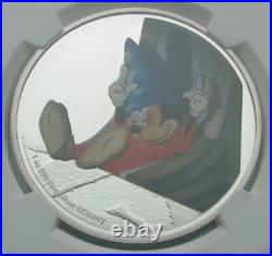 2020 Niue Disney Fantasia Sorcerer's Apprentice Mickey Mouse 1oz Silver NGC PF69 2020 Niue Disney Fantasia Sorcerer's Apprentice Mickey Mouse 1oz Silver NGC PF69