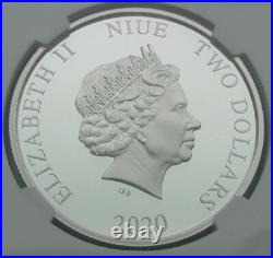 2020 Niue Disney Fantasia Sorcerer's Apprentice Mickey Mouse 1oz Silver NGC PF69 2020 Niue Disney Fantasia Sorcerer's Apprentice Mickey Mouse 1oz Silver NGC PF69