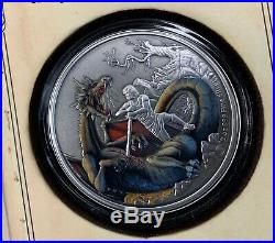 2020 Niue Dragons The Norse Dragon 2 oz. 999 Silver $5 Coin 2,000 Made