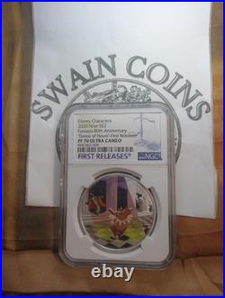 2020 Niue Fantasia 80th Anniversary Pf 70 Ultra Cameo First Release EF143