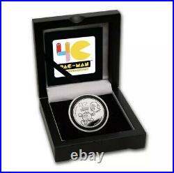 2020 Niue PAC-MAN 40th Anniversy Silver Proof $2 Coin PRESALE Only 400 Minted