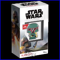 2020 Niue Star Wars BOBA FETT CHIBI 1oz Silver Proof Coin SOLD OUT