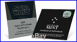 2020 Niue Star Wars Guards of Empire Stormtrooper 1 oz. 999 Silver $2 Bar Coin