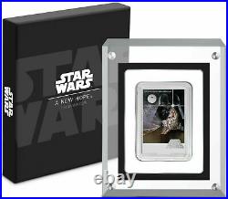 2020 Niue Star Wars New Hope Movie Poster 1 oz. 999 Silver Coin Bar 1,977 Made
