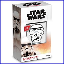 2020 Niue Star Wars STORMTROOPER CHIBI 1oz Silver Proof Coin SOLD OUT