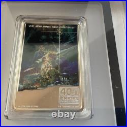 2020 Niue The Empire Strikes Back Official Poster No. 0713/1980 Silver Coin