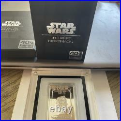 2020 Niue The Empire Strikes Back Official Poster No. 0713/1980 Silver Coin