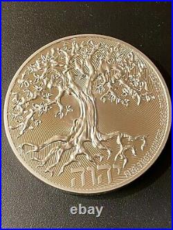 2020 Niue Tree Of Life 5oz Silver High Relief Coin BU (Limited Mintage 1,000)
