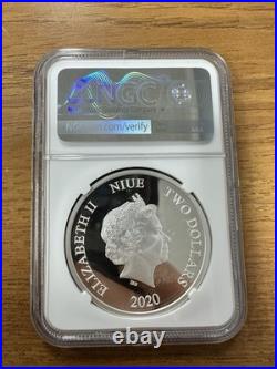2020 Niue Year of The Mouse Despicable Me NGC PF70 FR 1 oz Silver Proof Coin