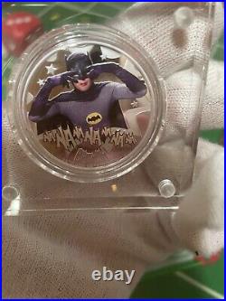 2020 Nzmint Niue 1oz silver Batman'66 # 655 of 1966