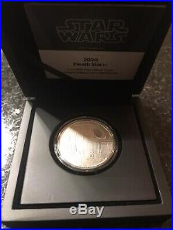 2020 Star Wars Death Star 1oz Silver Coin