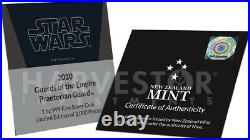 2020 Star Wars Guards Of The Empire Praetorian Guard 1 Oz. Silver Coin