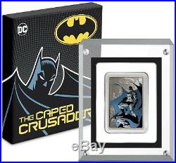 2020 THE CAPED CRUSADER GOTHAM CITY COIN 1oz SILVER COIN 1ST COIN