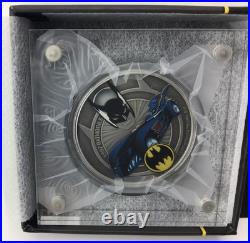 2021 1989 Batmobile 1 oz 999 Fine Silver Coins #0001