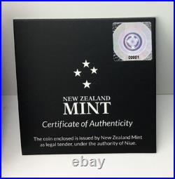 2021 1989 Batmobile 1 oz 999 Fine Silver Coins #0001