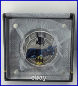 2021 1989 Batmobile 1 oz 999 Fine Silver Coins #0001 2021 1989 Batmobile 1 oz 999 Fine Silver Coins #0001