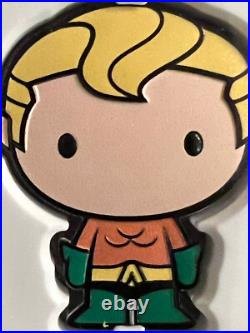 2021 1oz. 999 FINE SILVER COLORIZED PROOF COIN. DC/WB -AQUAMAN 2021 1oz. 999 FINE SILVER COLORIZED PROOF COIN. DC/WB -AQUAMAN