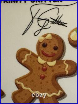 2021 1oz. 999 Fine Silver NIUE COIN. CHRISTMAS 2021. GINGERBREAD MAN. OGP+COA