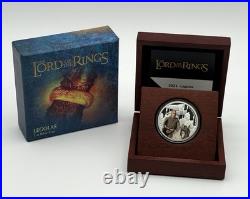 2021 $2 Niue Lord of the Rings Legolas 1oz Silver Coin Colorized Rare Limited