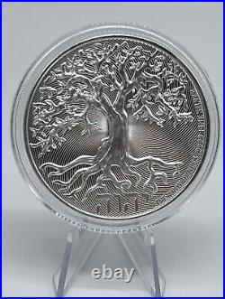 2021 5oz Tree Of Life Niue Silver Coin Only 1000 Mintage WoW