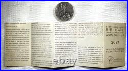2021 Biblical Series Jesus Delivered to be Crucified Niue 2 oz Silver Coin