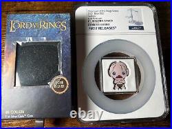 2021 Chibi Coin Lord Of The Rings Series Gollum Ngc Pf70 First Releases Coa