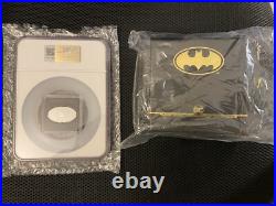 2021 DC Comics Batman Logo 1oz Silver Coin Large NGC PF69 Ultra Cameo with OGP 2021 DC Comics Batman Logo 1oz Silver Coin Large NGC PF69 Ultra Cameo with OGP