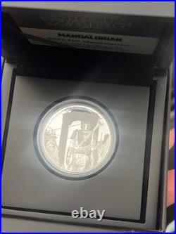 2021 NZ Mint Niue $2 Star Wars The Mandalorian 1 Oz Silver Coin