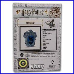 2021 Niue 1 oz Ag $2 Harry Potter Ravenclaw Crest Shaped Coin SKU#242077