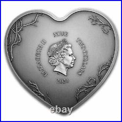 2021 Niue 1 oz Ag $2 Nightmare Before Christmas Love is Eternal SKU#229933