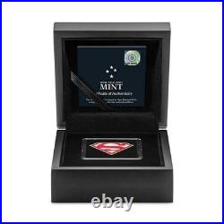 2021 Niue 1 oz DC Comics Superman Shield Shaped Silver Coin