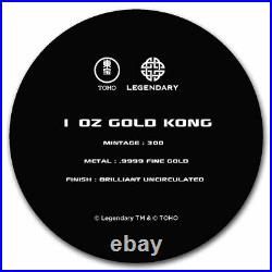 2021 Niue 1 oz Gold $250 Kong BU (withGift Tin & COA) SKU#228773