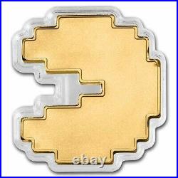 2021 Niue 1 oz Gold $250 PAC-MAN Shaped Coin SKU#238234