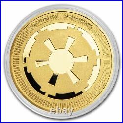 2021 Niue 1 oz Gold $250 Star Wars Galactic Empire Bullion Coin SKU#230892