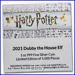 2021 Niue 1 oz Proof Silver Dobby the House Elf SKU#233244