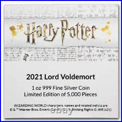 2021 Niue 1 oz Proof Silver Lord Voldemort SKU#229936