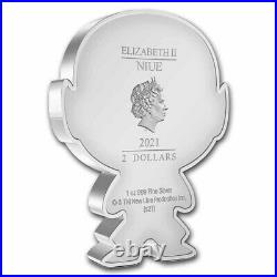 2021 Niue 1 oz Silver Chibi Coin Gollum (Numbered Premium) SKU#235680