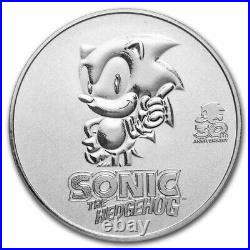 2021 Niue 1 oz Silver Sonic Hedgehog 30th Anniv. MS-70 PCGS FS SKU#238445